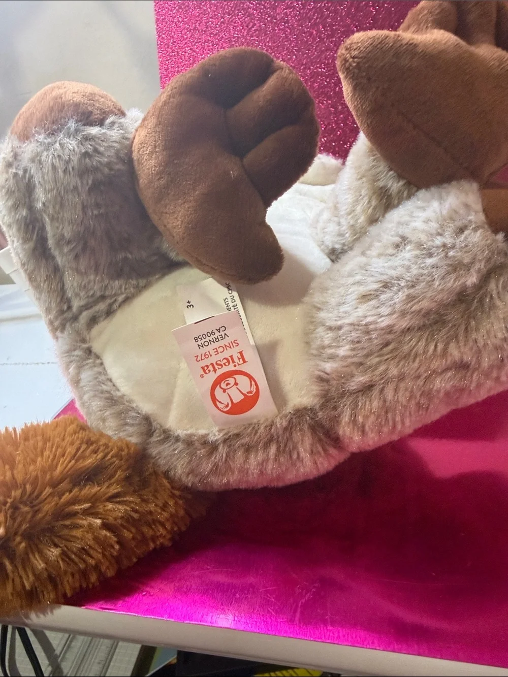 a Fiesta Toys Snugglies Aye-Aye Plush